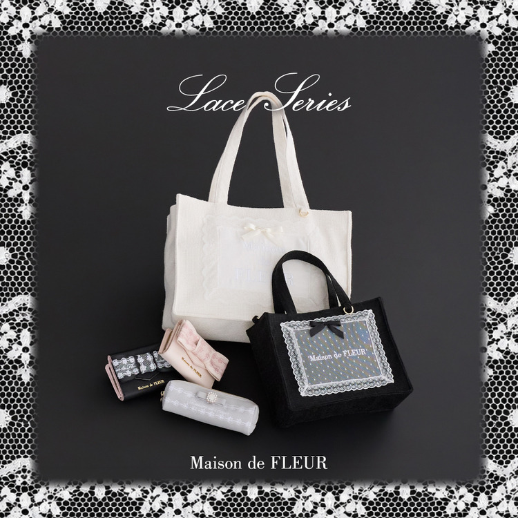 Maison de FLEUR�i���]�� �h �t���[���j�̃V���b�v�j���[�X�u��i�ŉ؂₩�ȃ��[�X���`�[�t���g�p�����V�삪�o���v