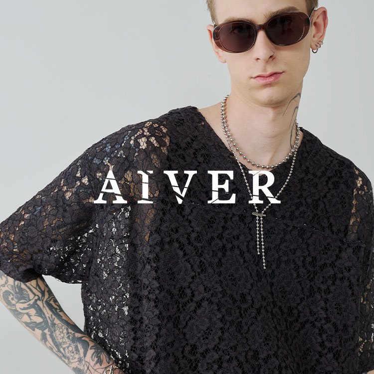 CASPER JOHN AIVERiLXp[W ACo[j̃Vbvj[Xuy[XgbvXzAIVER [Xtbg{[S/S TEEv
