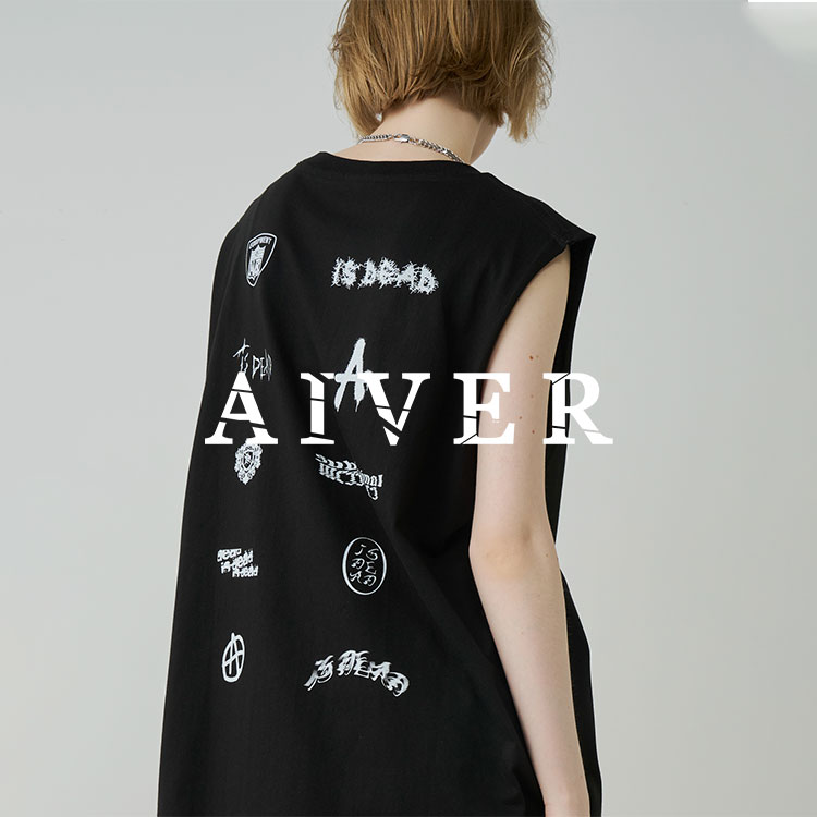 CASPER JOHN AIVERiLXp[W ACo[j̃Vbvj[Xuym[X[uTVczAIVER X|T[N/S TEEv