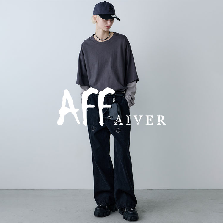 CASPER JOHN AIVER�i�L���X�p�[�W���� �A�C�o�[�j�̃V���b�v�j���[�X�u�yRECOMMEND�z��AFF AIVER ���b�t�����C���[�hL/S TEE���v