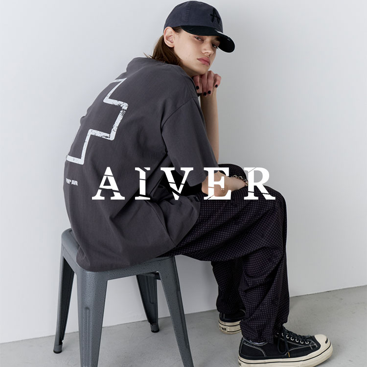 CASPER JOHN AIVER�i�L���X�p�[�W���� �A�C�o�[�j�̃V���b�v�j���[�X�u�yIN STOCK�z��AIVER MED CROSS S/S TEE���v