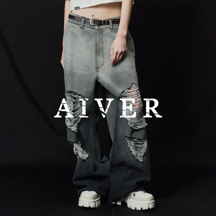 CASPER JOHN AIVER�i�L���X�p�[�W���� �A�C�o�[�j�̃V���b�v�j���[�X�u�yRECOMMEND�z��AIVER �t�F�[�h�u���[�`�o�M�[�_���[�W�f�j�����v