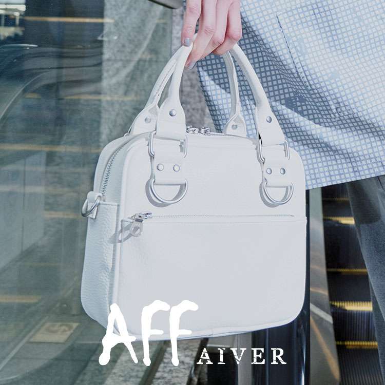 CASPER JOHN AIVER�i�L���X�p�[�W���� �A�C�o�[�j�̃V���b�v�j���[�X�u�yPICK UP�z��AFF AIVER �X�N�G�A�~�j�{�X�g���o�b�O���v