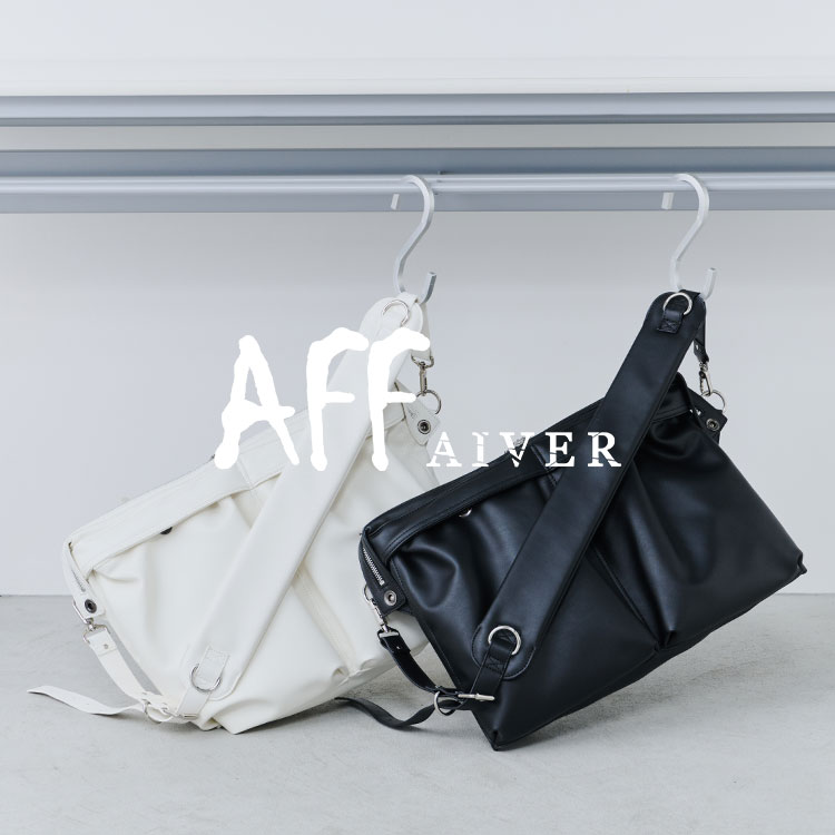 CASPER JOHN AIVER�i�L���X�p�[�W���� �A�C�o�[�j�̃V���b�v�j���[�X�u�yNEW�z��AFF AIVER �J�[�S�V�����_�[�o�b�O���v