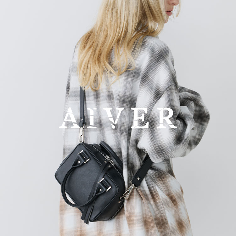CASPER JOHN AIVER�i�L���X�p�[�W���� �A�C�o�[�j�̃V���b�v�j���[�X�u�yMADE IN JAPAN�z��AIVER �X���b�V���W�b�v�J�E���U�[�~�j�{�X�g�����v