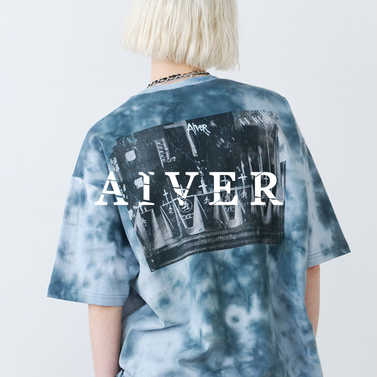 CASPER JOHN AIVER�i�L���X�p�[�W���� �A�C�o�[�j�̃V���b�v�j���[�X�u�yRECOMMEND�z��AIVER S GRAVE S/S TEE (DYED)���v