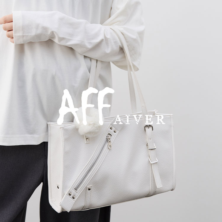 CASPER JOHN AIVER�i�L���X�p�[�W���� �A�C�o�[�j�̃V���b�v�j���[�X�u�yRECOMMEND�z��AFF AIVER �X���b�V���W�b�v�g�[�g�o�b�O���v