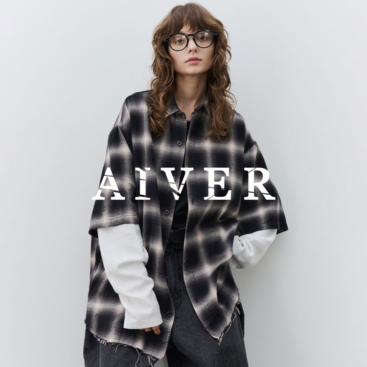 CASPER JOHN AIVER�i�L���X�p�[�W���� �A�C�o�[�j�̃V���b�v�j���[�X�u�y�V�����z��AIVER ���b�t�����C���[�h�I���u���`�F�b�N�V���c���v