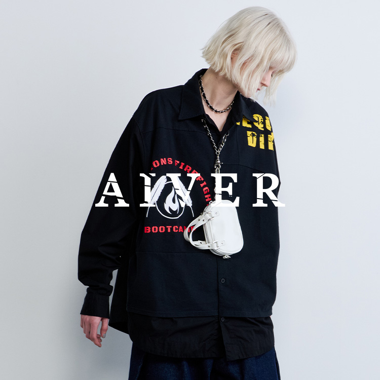 CASPER JOHN AIVER�i�L���X�p�[�W���� �A�C�o�[�j�̃V���b�v�j���[�X�u�yNEW�z��AIVER ���r���h���C���[�hL/S�V���c���v