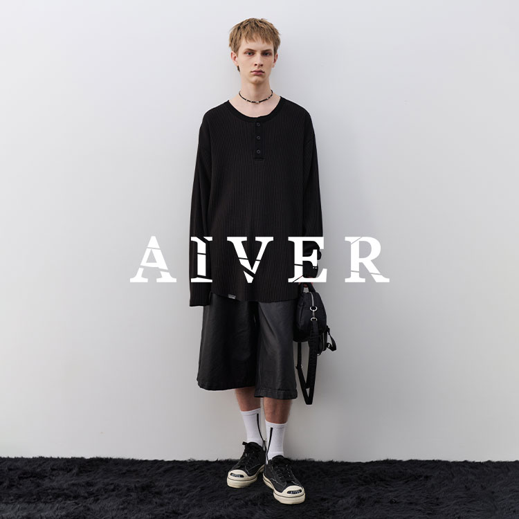 CASPER JOHN AIVER�i�L���X�p�[�W���� �A�C�o�[�j�̃V���b�v�j���[�X�u�y�ē��ׁz��AIVER �w�r�[���b�t�������X�^�[L/S TEE���v