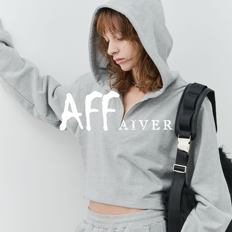 CASPER JOHN AIVER�i�L���X�p�[�W���� �A�C�o�[�j�̃V���b�v�j���[�X�u�yNEW�z��AFF AIVER �w�r�[���уN���b�v�h�p�[�J�[���v