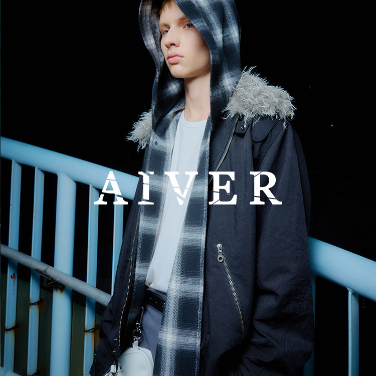 CASPER JOHN AIVER�i�L���X�p�[�W���� �A�C�o�[�j�̃V���b�v�j���[�X�u�y���ׂ��܂����z��AIVER �t�@�[�ݒE�����g�N���X�W���P�b�g���v