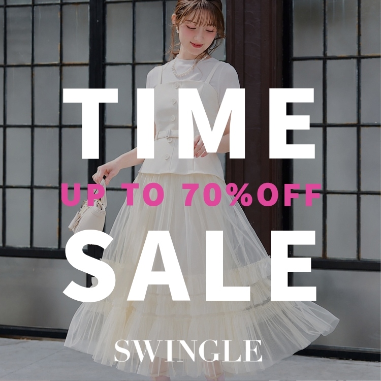 SWINGLE�i�X�E�B���O���j�̃V���b�v�j���[�X�u�y�ő�70���I�t�z�^�C���Z�[���J�Ò��I�V���ɃZ�[���A�C�e���ǉ��I���������Ȃ���v