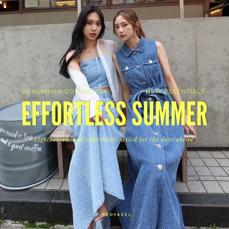 REDYAZEL�i���f�B�A�[���j�̃V���b�v�j���[�X�uEFFORTLESS SUMMER�v