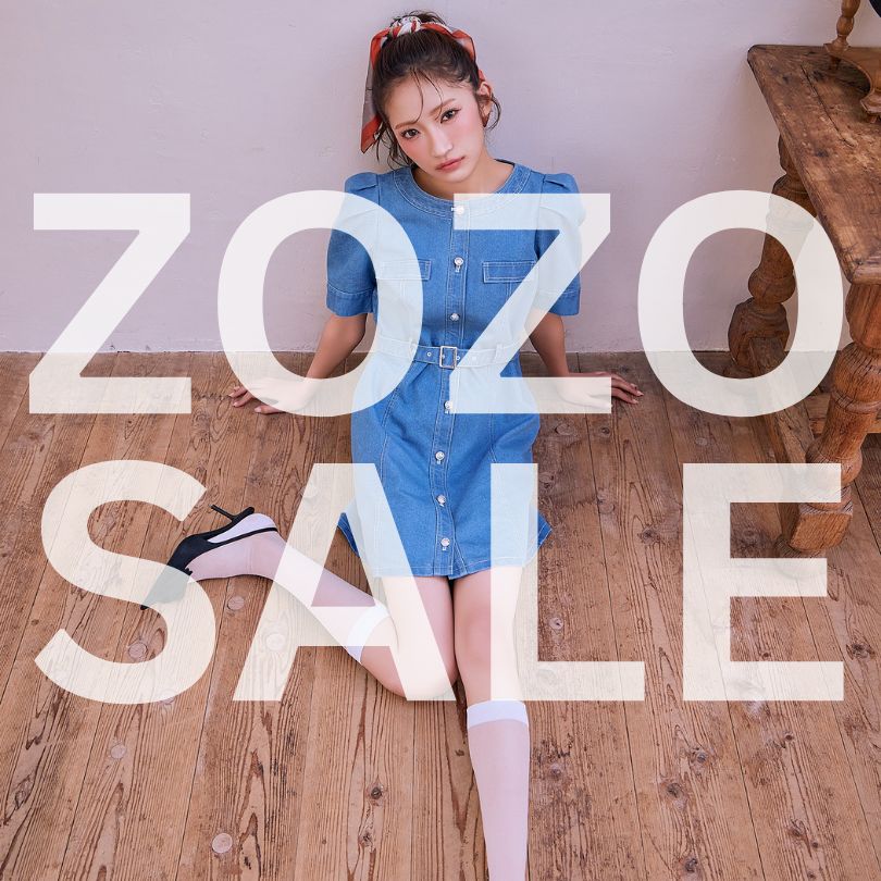セール】レーザーカットデニムロングシャツワンピース（ワンピース