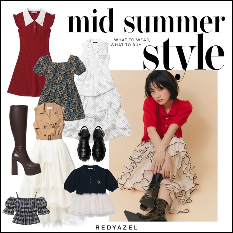 REDYAZEL�i���f�B�A�[���j�̃V���b�v�j���[�X�uMid Summer Style�v