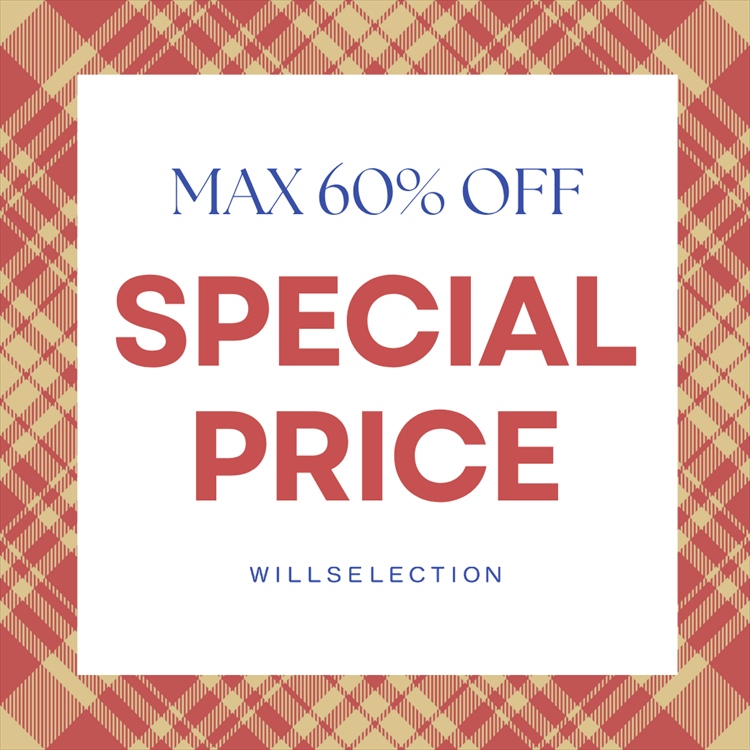 WILLSELECTION�i�E�B���Z���N�V�����j�̃V���b�v�j���[�X�u�yWILLSELECTION�zSPECIAL SALE�v
