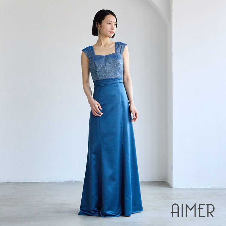 【超美品】AIMER総レースロングドレス　ステージドレス【限定品】【廃盤】 超美品】AIMER総レースロングドレス ステージドレス【限定品】【廃盤