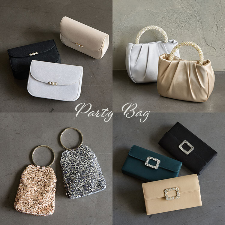 フレアタッククラッチパーティーバッグ（クラッチバッグ）｜AIMER