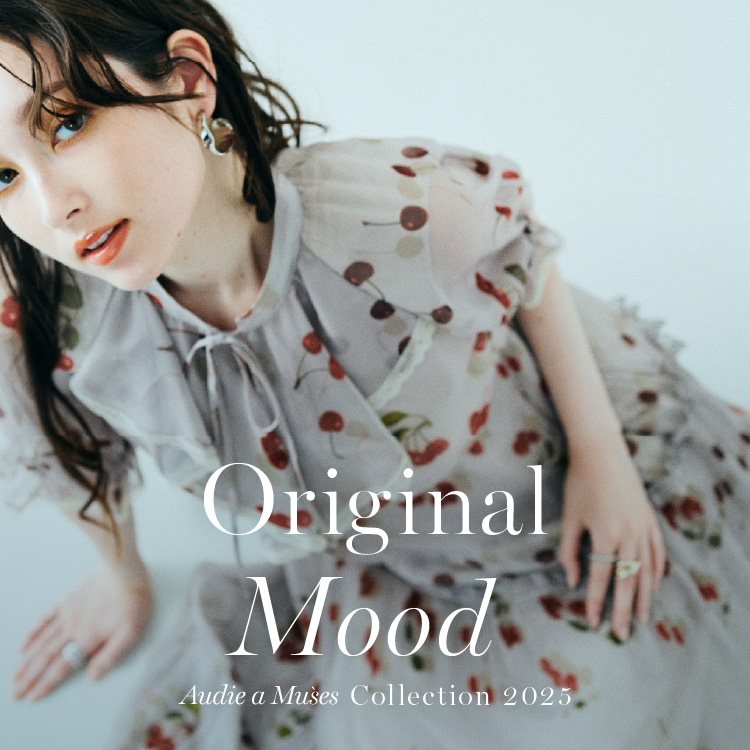 カラーブロックフラワープリントブラウス／オーディア ミューズ（Audie