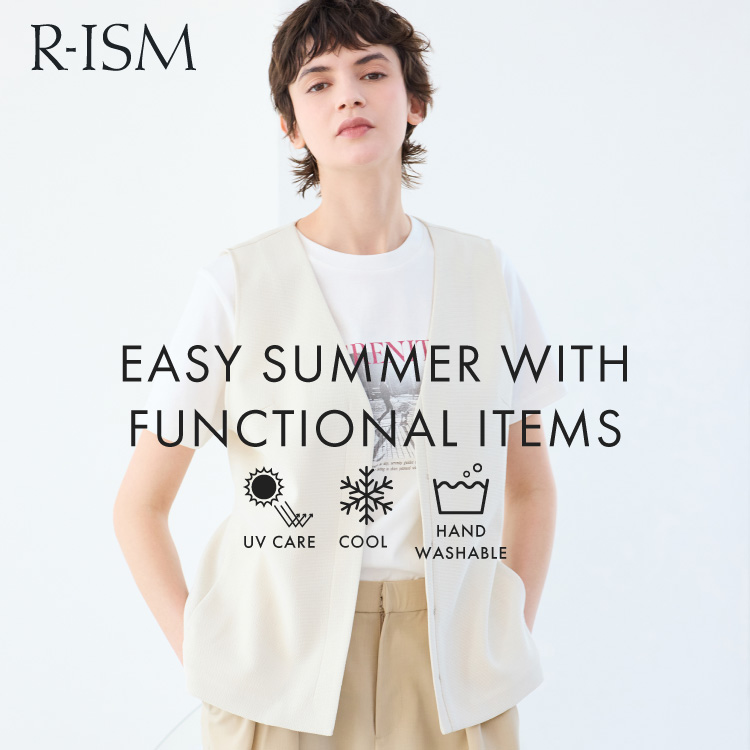 Rose Tiara�i���[�Y�e�B�A���j�̃V���b�v�j���[�X�u�yR-ISM�zEASY SUMMER WITH FUNCTIONAL ITEMS�v