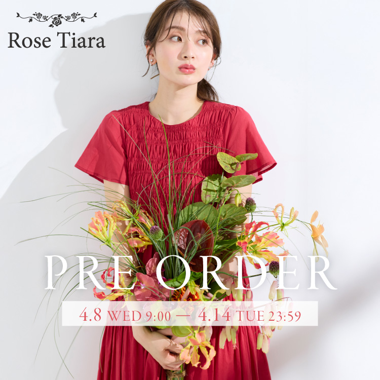 Rose Tiara�i���[�Y�e�B�A���j�̃V���b�v�j���[�X�u�yRose Tiara�z�Ă̐V�� Pre Order 4/8(��)9���X�^�[�g�I�v