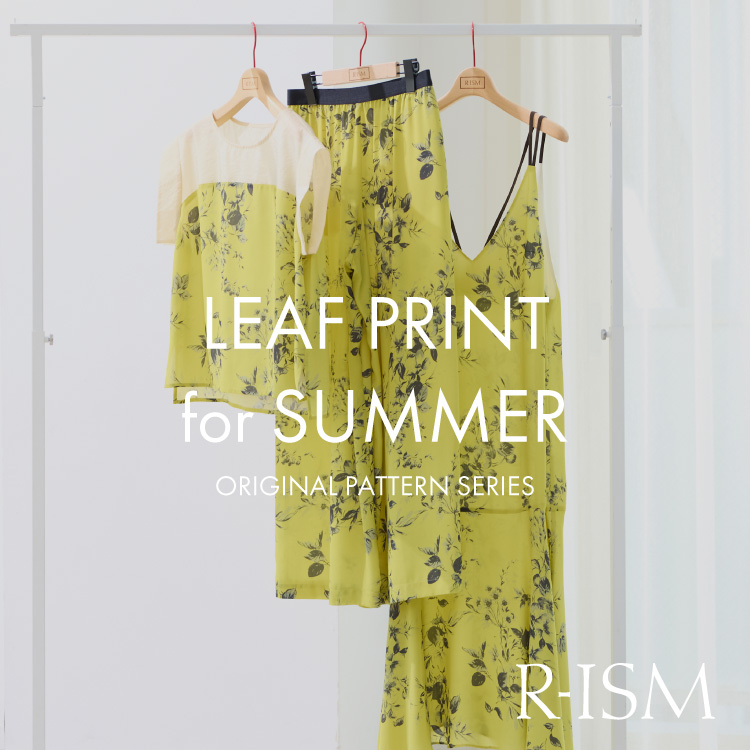 Rose Tiara�i���[�Y�e�B�A���j�̃V���b�v�j���[�X�u�yR-ISM�zLEAF PRINT SERIES �v