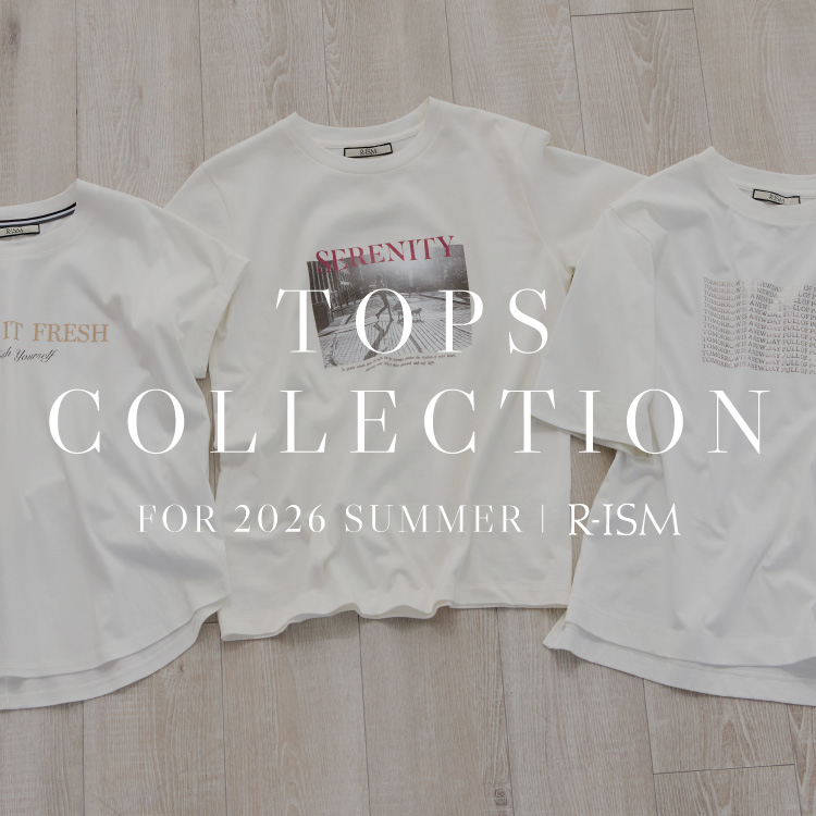 Rose Tiara�i���[�Y�e�B�A���j�̃V���b�v�j���[�X�u�yR-ISM�zTOPS COLLECTION FOR 2026 SUMMER�v