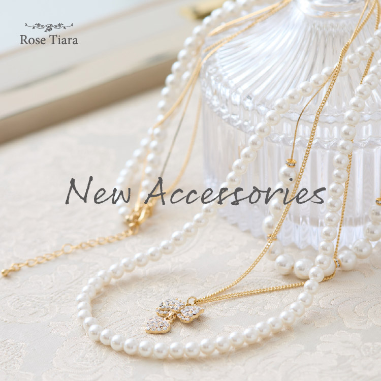Rose Tiara�i���[�Y�e�B�A���j�̃V���b�v�j���[�X�u�yRose Tiara�z�Ă̑������X�V����A�����ȂƂ��߂��B�V��A�N�Z�T���[�R���N�V�����v