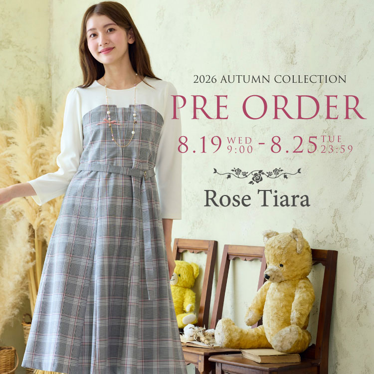 Rose Tiara�i���[�Y�e�B�A���j�̃V���b�v�j���[�X�u�yRose Tiara�z�H�̐V�� Pre Order ��t���I�v