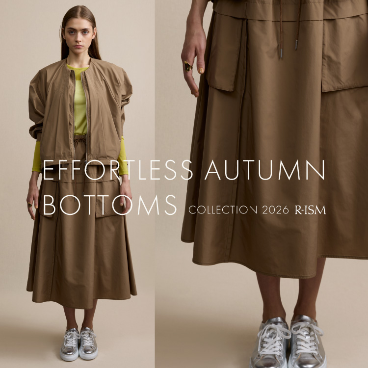 Rose Tiara�i���[�Y�e�B�A���j�̃V���b�v�j���[�X�u�yR-ISM�zEffortless Autumn Bottoms�v