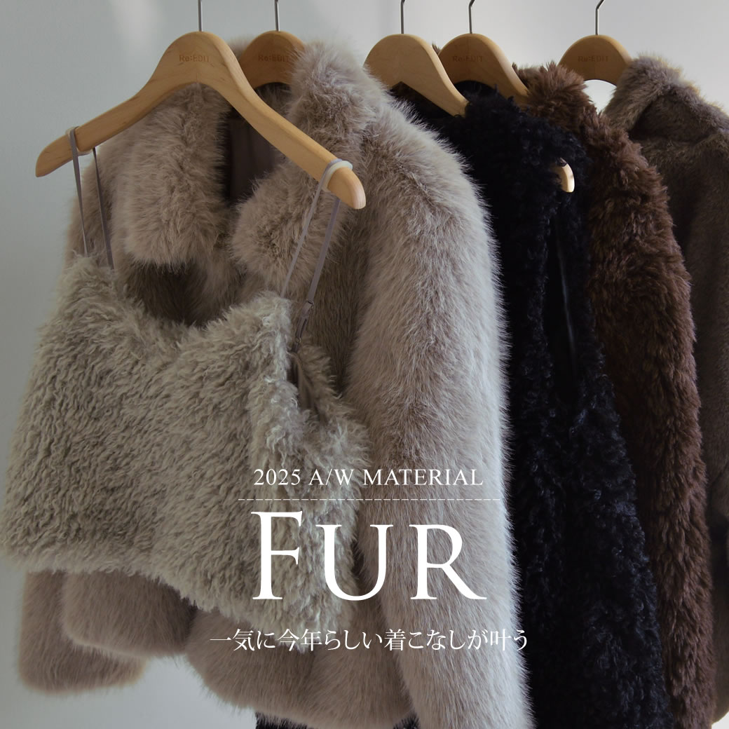 セール】前後2WAYフェイクファーベスト（ダウンベスト）｜Re