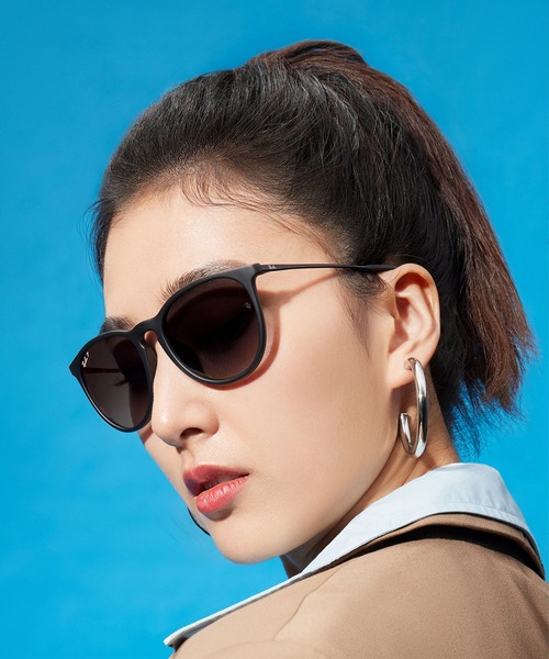 新品未使用 Ray Ban Round lレイバン サングラス Ray-Ban レイバン サングラス ROUND FLAT LENSES RB3447N001