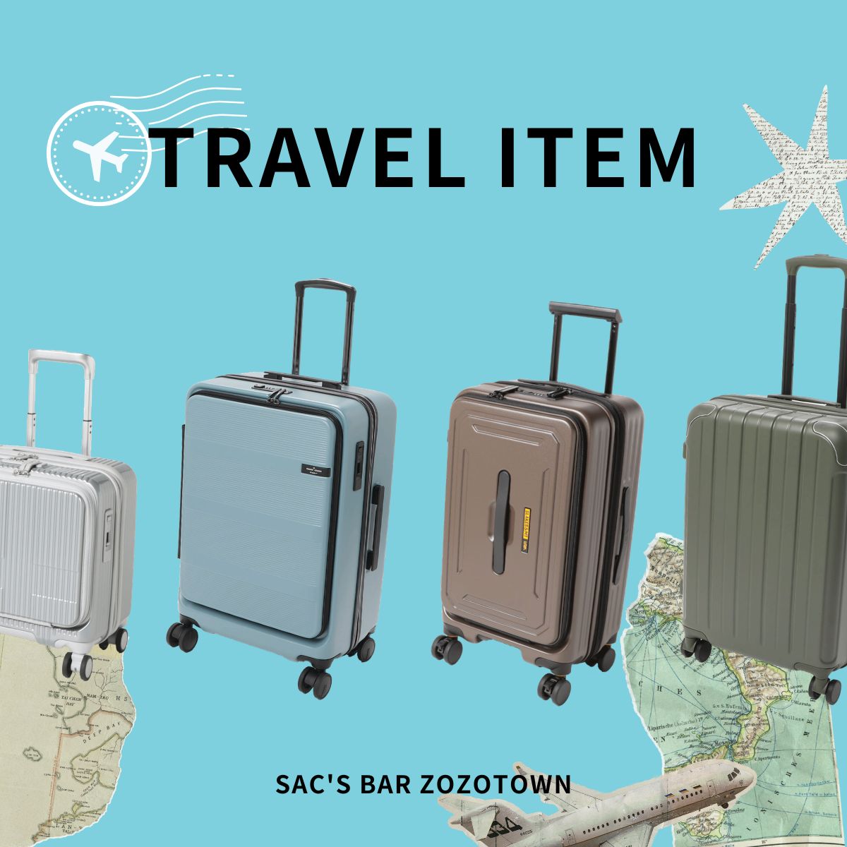SAC'S BAR�i�T�b�N�X�o�[�j�̃V���b�v�j���[�X�u�yPICK UP�z�ė������ITRAVEL ITEM���W�v