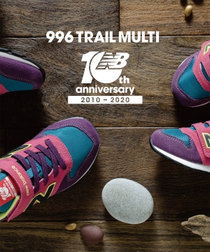 New Balance ニューバランスのトピックス New 996 のキッズバージョンに 過去絶大な人気を博した トレイルマルチカラー 復刻モデルが登場 Zozotown