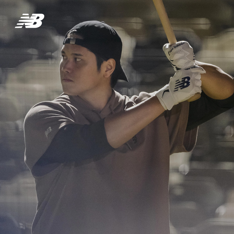 大谷翔平 フレンチテリーフルジップフーディ（パーカー）｜New Balance（ニューバランス）のファッション通販 - ZOZOTOWN