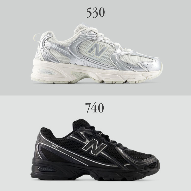 New Balance�i�j���[�o�����X�j�̃V���b�v�j���[�X�u�y�j���[�o�����X�����z530 �� 740�v