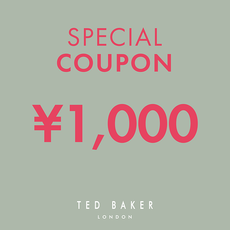 Ted Baker｜テッドベーカーのトピックス「【Ted Baker】本日クーポン