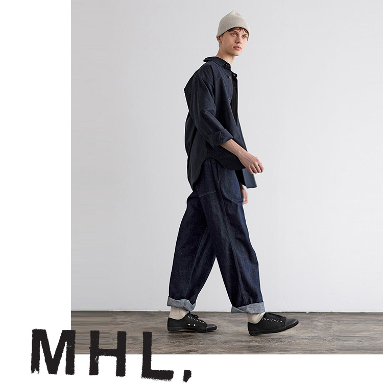 販売情報 MHL.× CANTON OVERALLS デニムカバーオール - メンズ