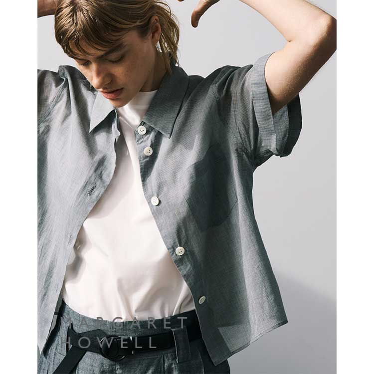 MARGARET HOWELL�i�}�[�K���b�g�E�n�E�G���j�̃V���b�v�j���[�X�u�yMARGARET HOWELL�zSHIRTS�v