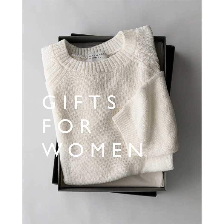 マーガレットハウエル　ニット MARGARET HOWELL（マーガレットハウエル）の「DIAMOND FAIRISLE JUMPER