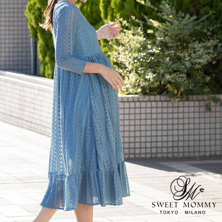 Sweet Mummy ブラックドットワンピース