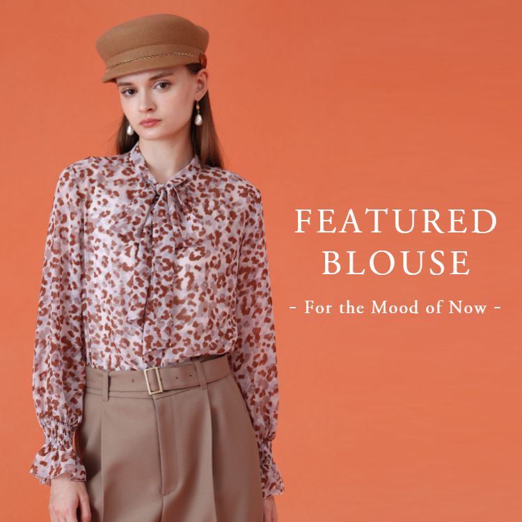 ANAYI｜アナイのトピックス「【ANAYI】FEATURED BLOUSE | 華やか