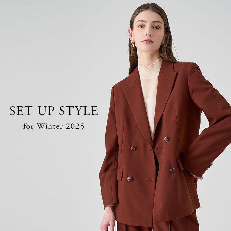 ANAYI｜アナイのトピックス「【ANAYI】SET UP STYLE | セットアップで