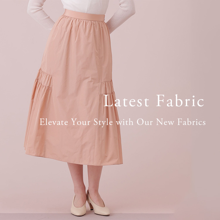 ANAYI�i�A�i�C�j�̃V���b�v�j���[�X�u�yANAYI�zLatest Fabric�b�V�����f�ނŁA������؂₩�ɁB �v