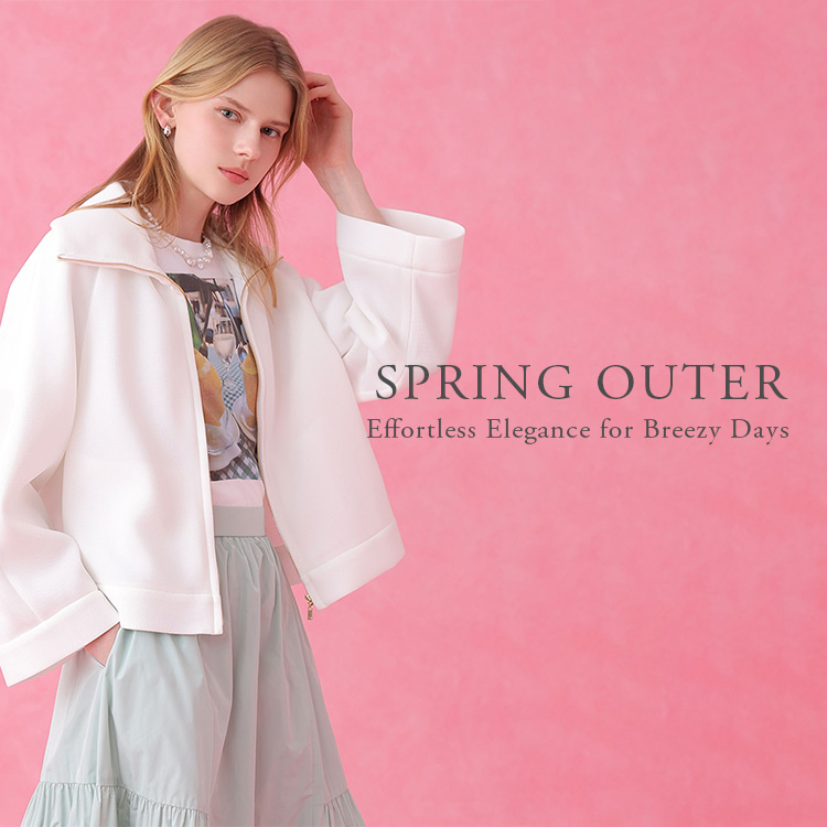 ANAYI�i�A�i�C�j�̃V���b�v�j���[�X�u�yANAYI�zSPRING OUTER�b���G���ڂ̍ŐV�R���N�V�����B �v