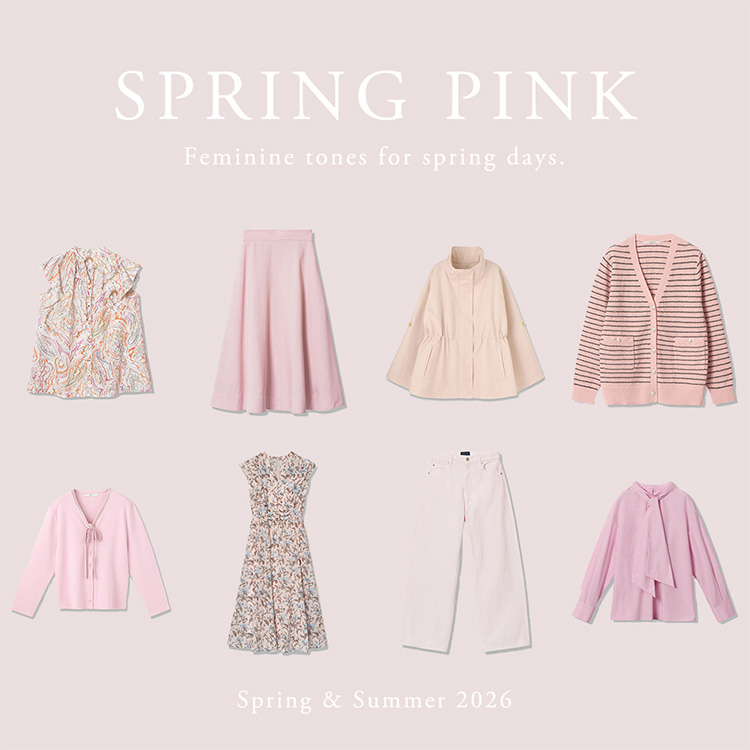 ANAYI�i�A�i�C�j�̃V���b�v�j���[�X�u�yANAYI�zSPRING PINK�b�������₳�����ʂ�A�t�̃s���N�R���N�V�����v