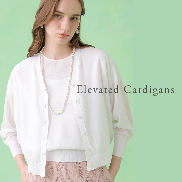 ANAYI�i�A�i�C�j�̃V���b�v�j���[�X�u�yANAYI�zElevated Cardigans�b�i�悭�H�D��A�G�߂̃J�[�f�B�K���v