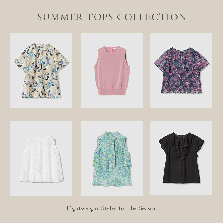 ANAYI�i�A�i�C�j�̃V���b�v�j���[�X�u�yANAYI�zSUMMER TOPS COLLECTION�v