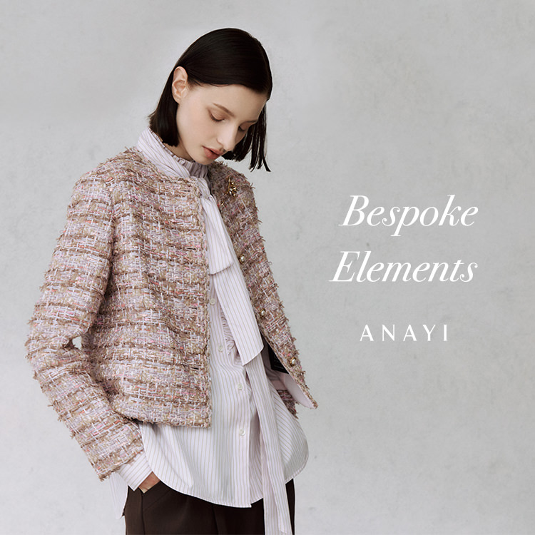 ANAYI�i�A�i�C�j�̃V���b�v�j���[�X�u�yANAYI�zBespoke Elements | ���ʂȃc�C�[�h�Ƃ̏o��v